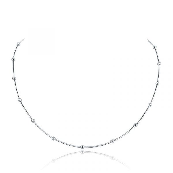 solid silver necklace