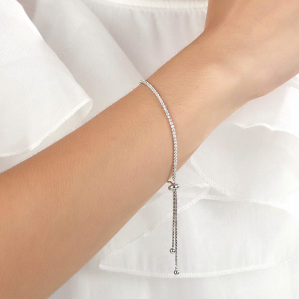sterling silver adjustable bracelet